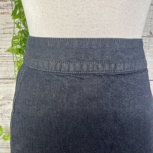 Converse One Star Skirt size 28 Denim Jean Straight Knee Casual Stretch Slim - Picture 4 of 11
